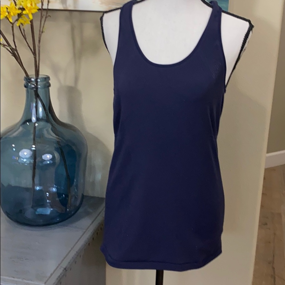 lululemon athletica Navy Blue Racerback Tank